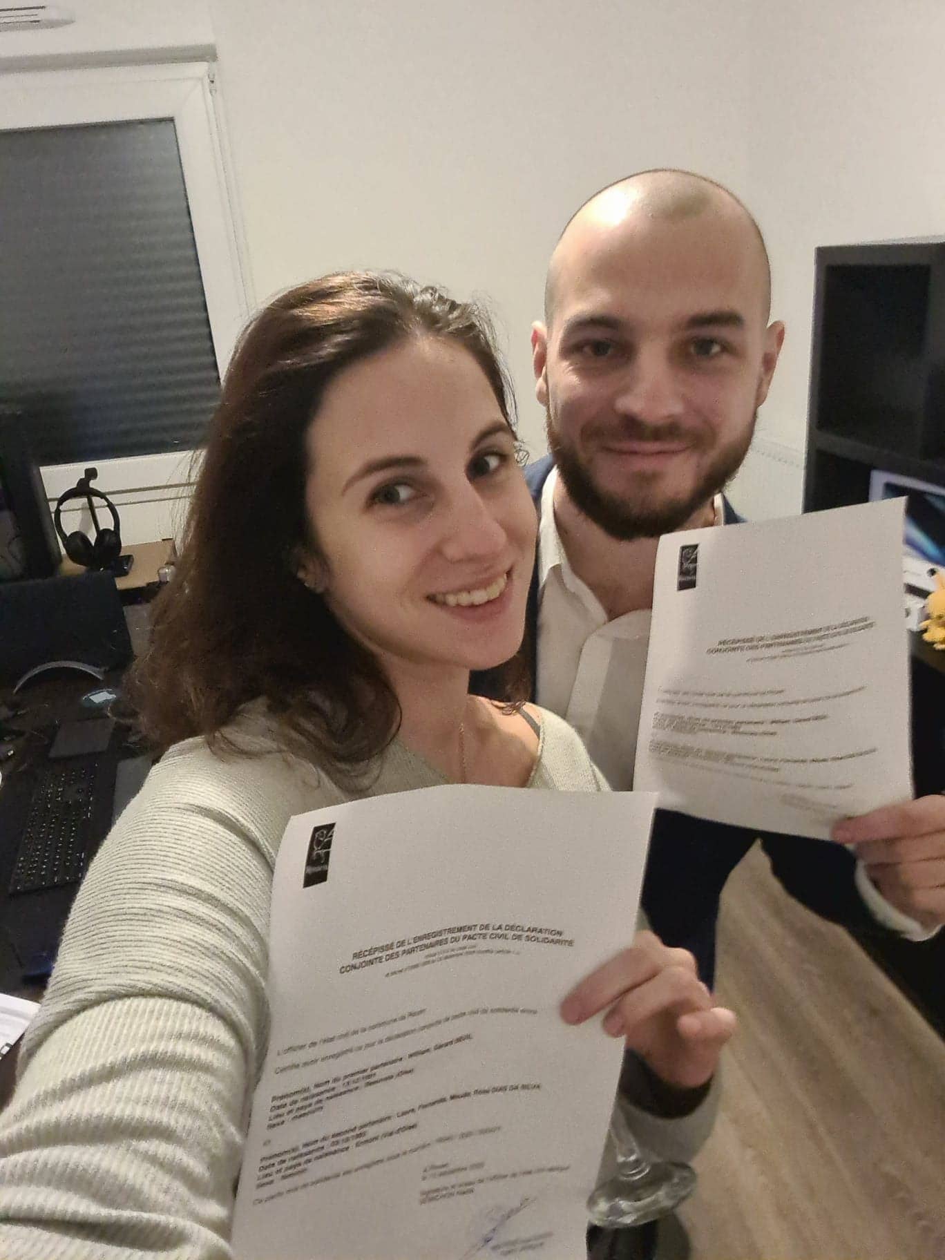 On est pacsé